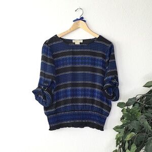 Michael Kors Chain Link Design Blouse